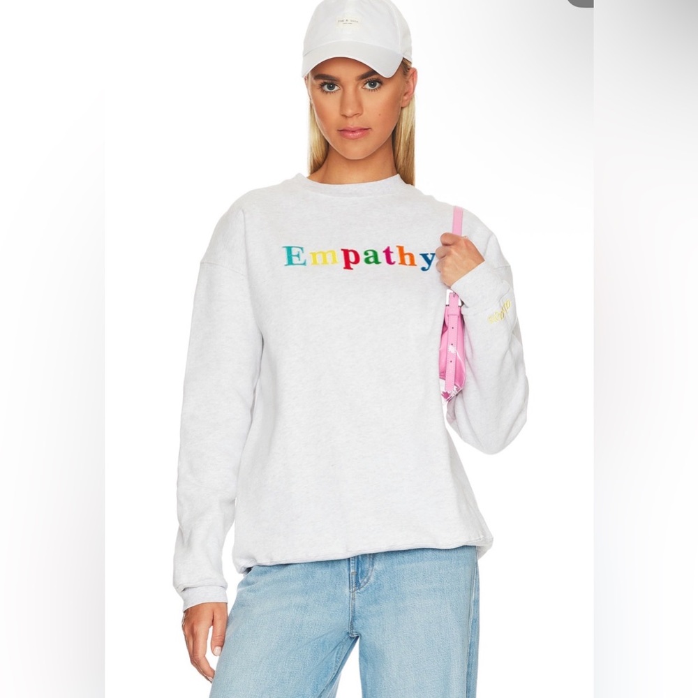 The Mayfair Group Empathy White Sweatshirt